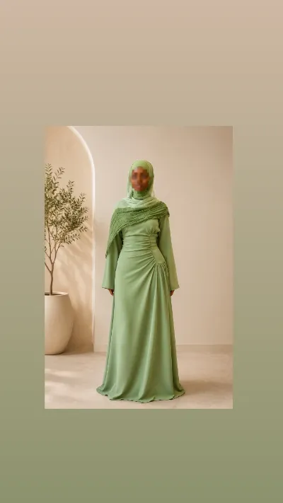 Robe verte