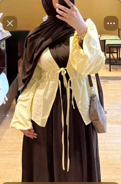 Haut pastoral +robe évasée