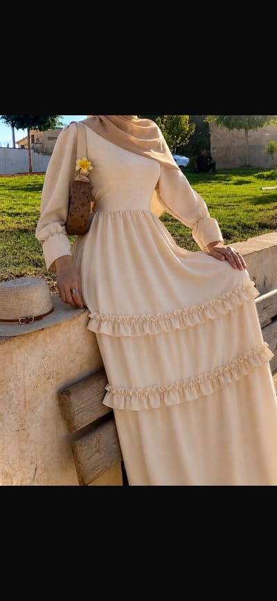 Robe fronce