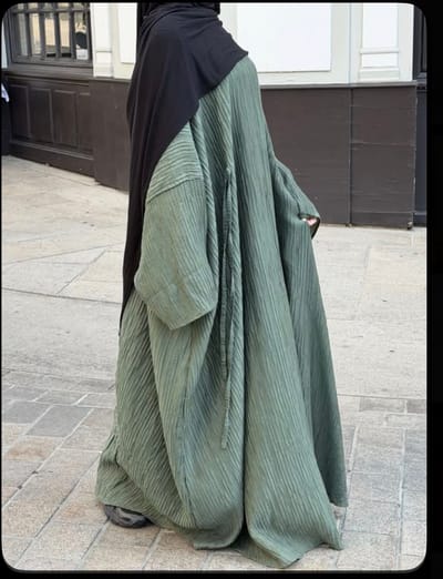 Habaya large lin glacé