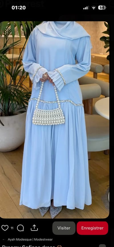Robe glame