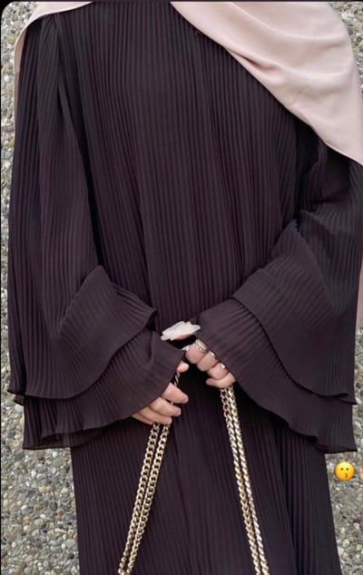 Robe simple plissé