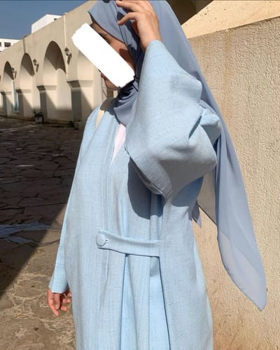 Ensemble kimono plus robe sans manche