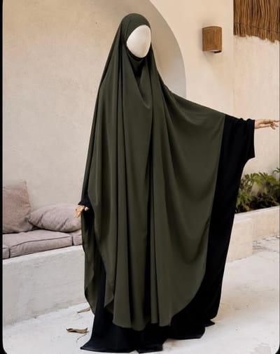 Maxi habaya khimar 2 tons